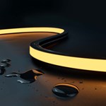 1615 BLACK SILICONE NEON STRIP